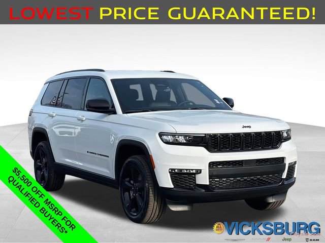 New 2025 Jeep Grand Cherokee L Limited w/ Black Appearance Package
