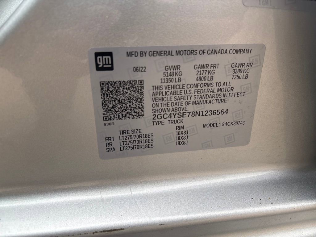 Used 2022 Chevrolet Silverado 3500 W/T w/ WT Convenience Package AWD/4WD image 34