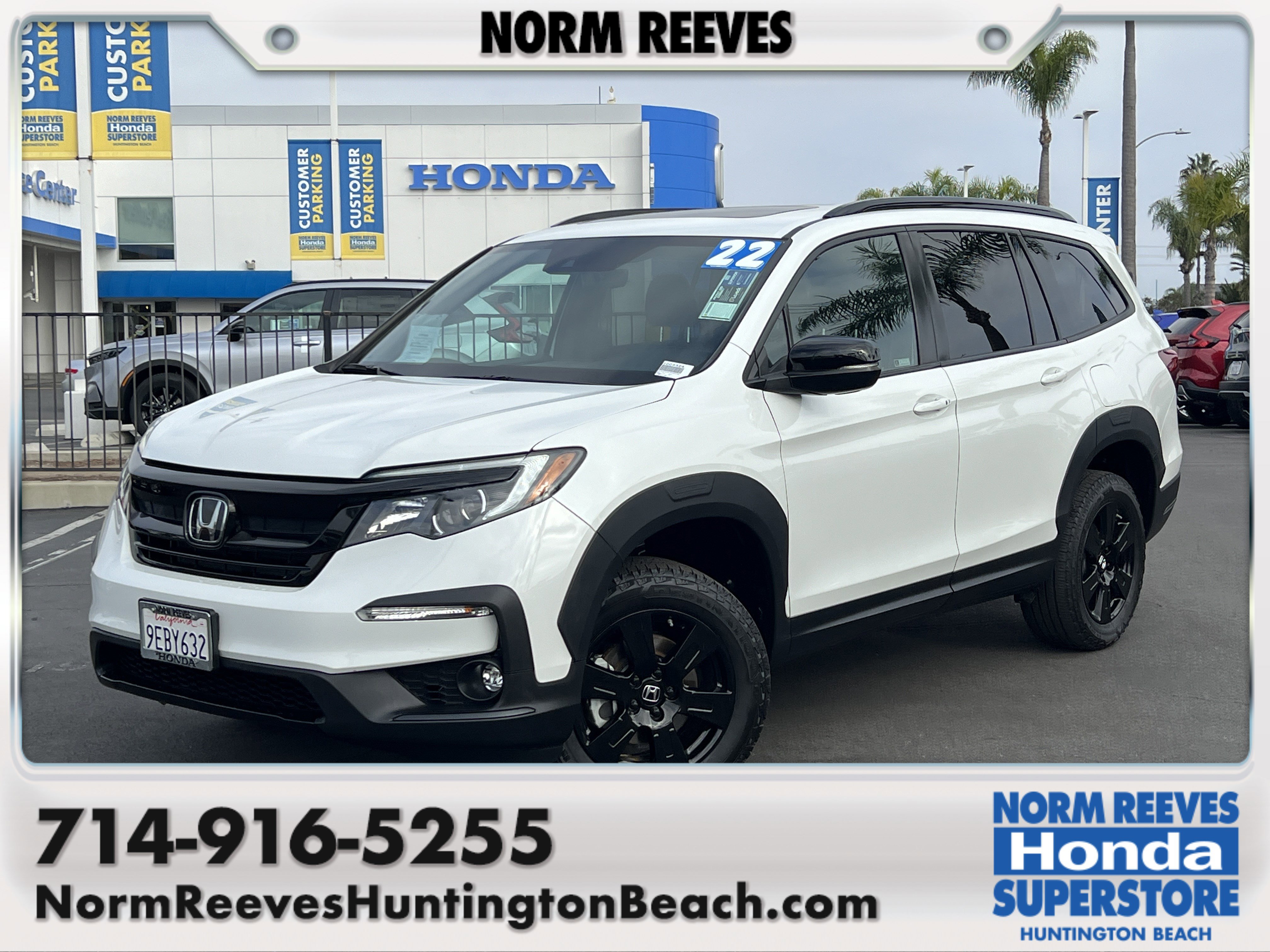 Used 2022 Honda Pilot TrailSport