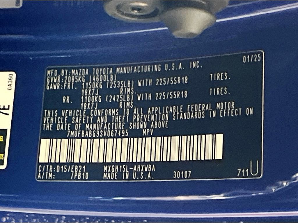 Used 2025 Toyota Corolla Cross AWD Hybrid w/ Convenience Package image 34