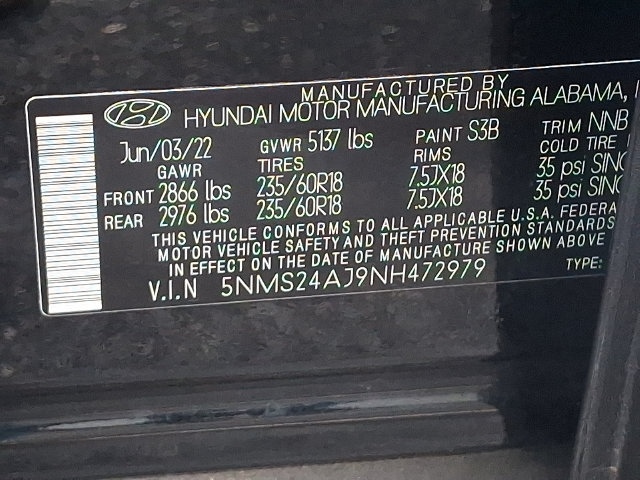 Used 2022 Hyundai Santa Fe SEL FWD image 27