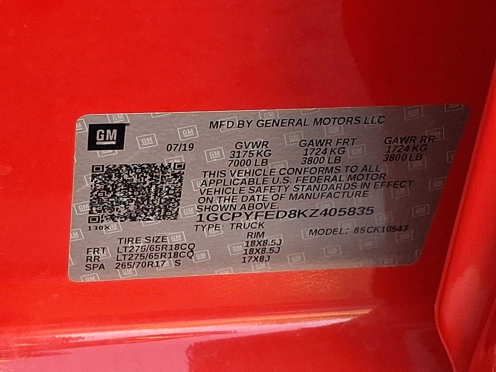 Used 2019 Chevrolet Silverado 1500 LT Trail Boss AWD/4WD image 26