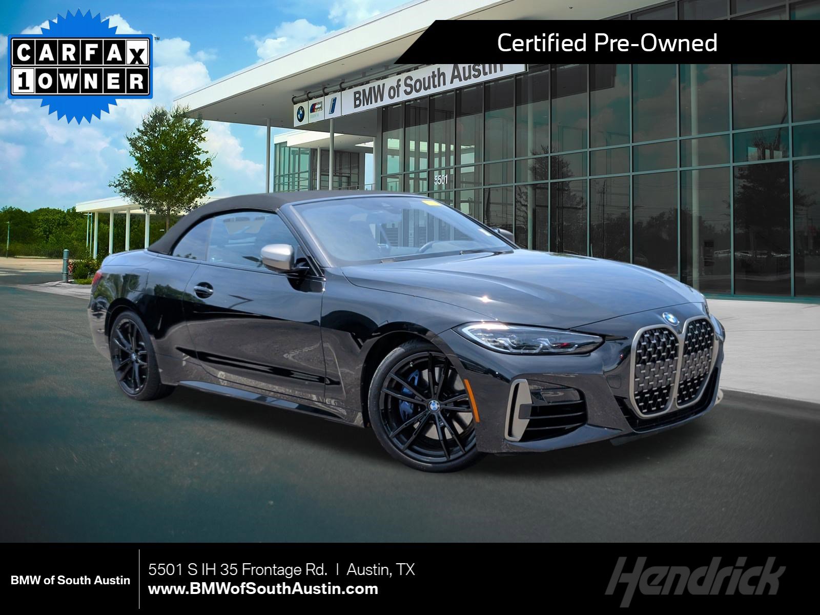 Certified 2023 BMW M440i Convertible w/ Premium Package RWD video 1