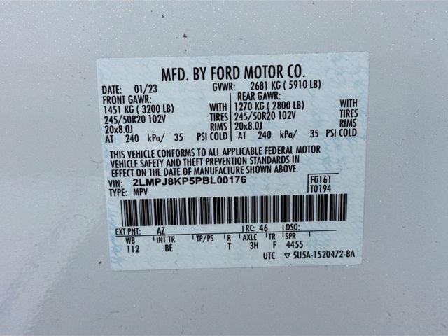 Used 2023 Lincoln Nautilus Reserve w/ Equipment Group 201A image 34