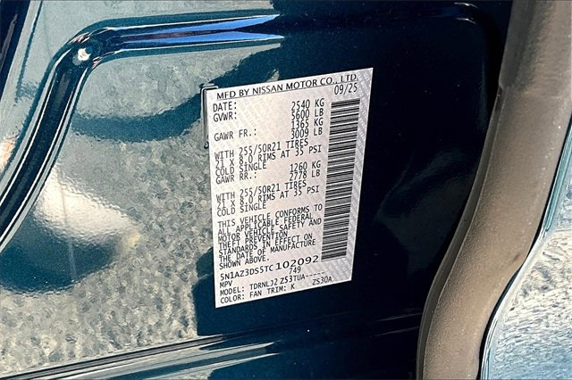 New 2026 Nissan Murano Platinum image 13