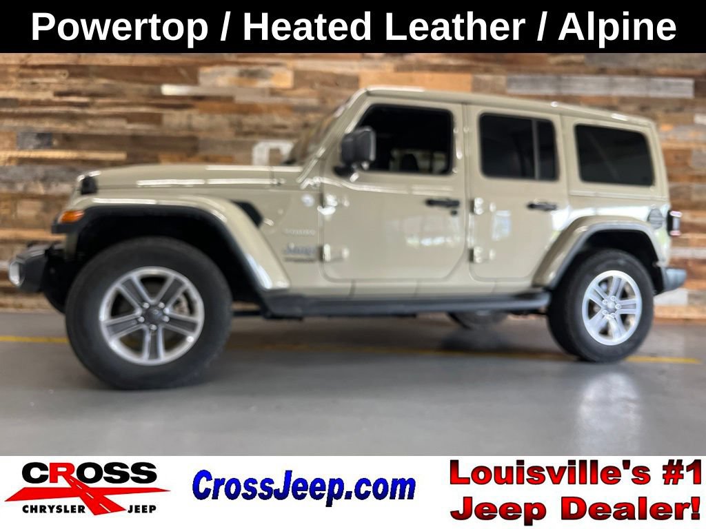 Used 2022 Jeep Wrangler Unlimited Sahara w/ LED Lighting Group