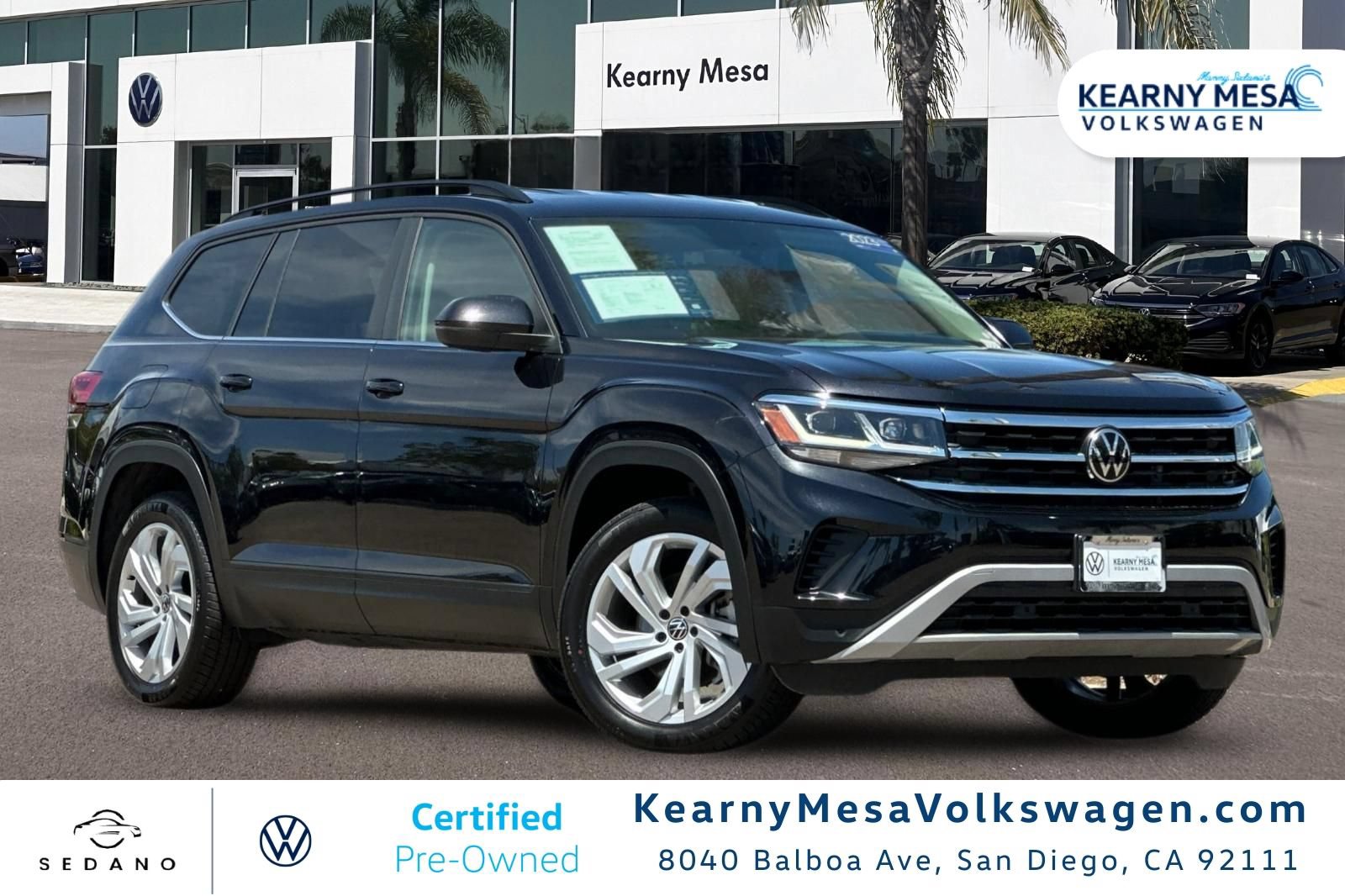 Used 2023 Volkswagen Atlas SE FWD image 1
