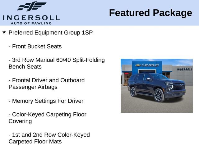 Used 2025 Chevrolet Tahoe RST w/ Comfort Package image 15