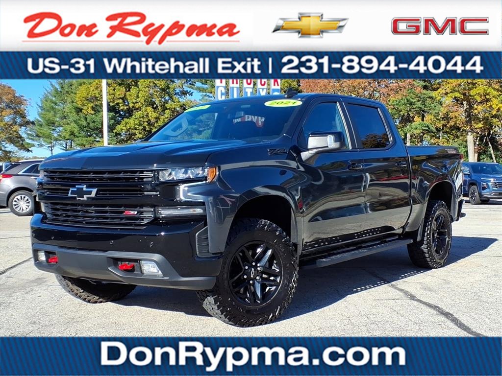 Certified 2021 Chevrolet Silverado 1500 LT Trail Boss w/ Convenience Package II