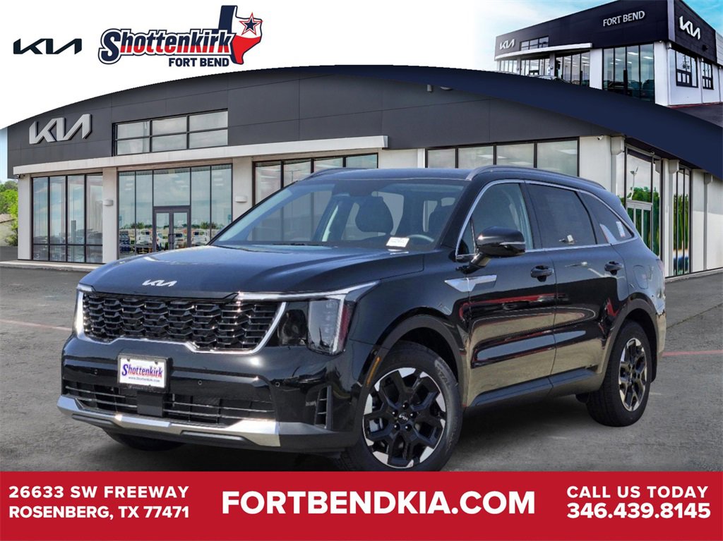 New 2025 Kia Sorento S w/ Panoramic Sunroof Package