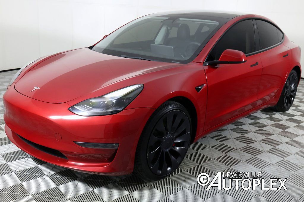 Used 2023 Tesla Model 3 Performance AWD/4WD image 9