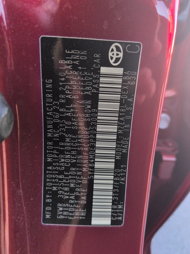 Certified 2023 Toyota Corolla LE FWD image 29