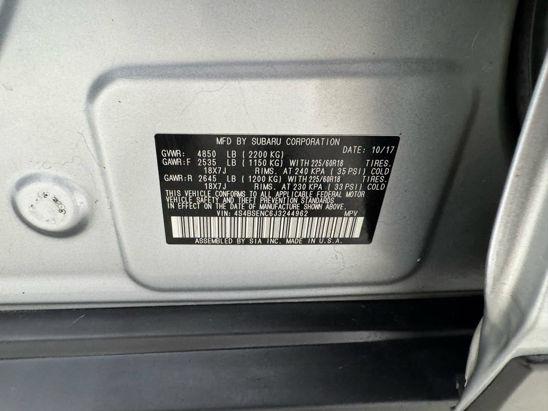 Used 2018 Subaru Outback 3.6R Limited AWD/4WD image 19