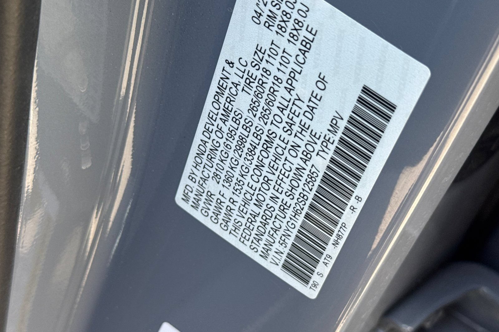 Used 2025 Honda Pilot TrailSport image 12