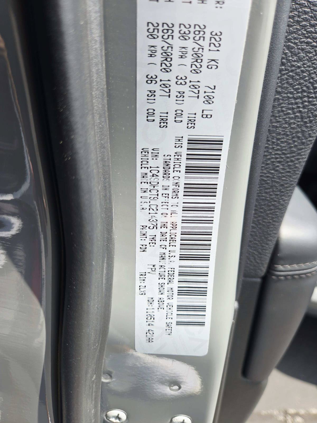 Used 2020 Dodge Durango R/T w/ Blacktop Package RWD image 43