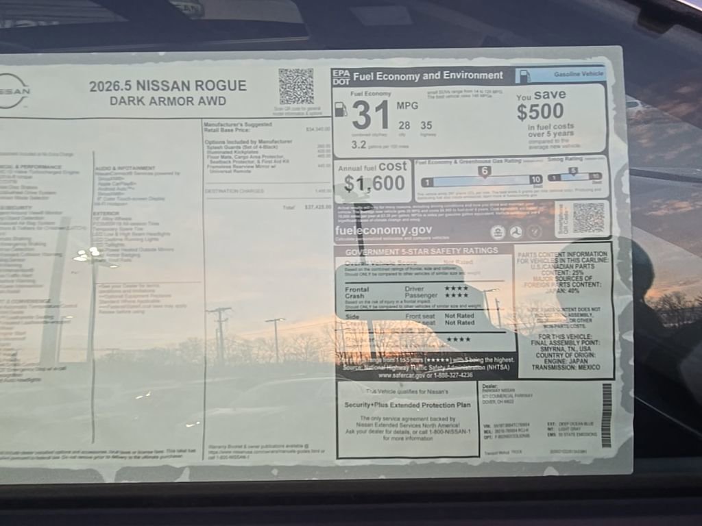 New 2026 Nissan Rogue SV image 35