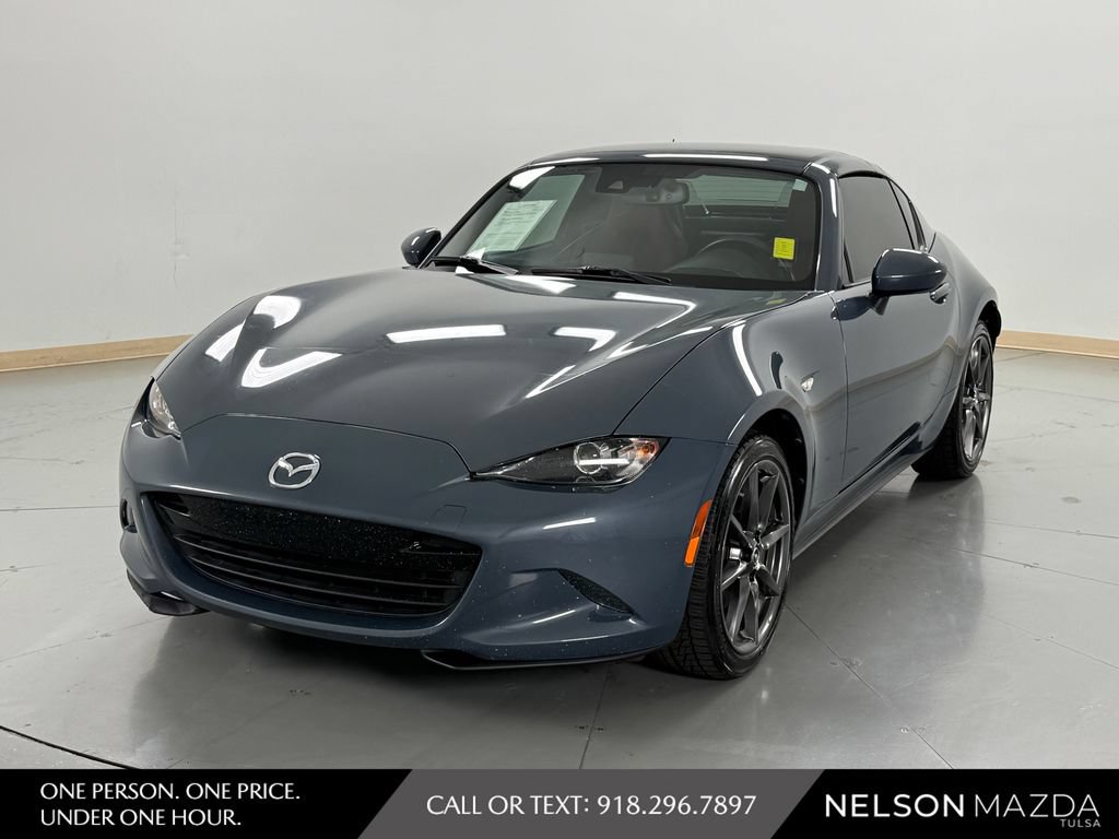 Used 2020 MAZDA MX-5 Miata RF Grand Touring RWD image 1