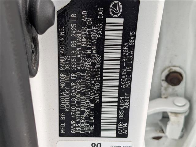 Used 2022 Lexus ES 250 w/ Premium Package image 26