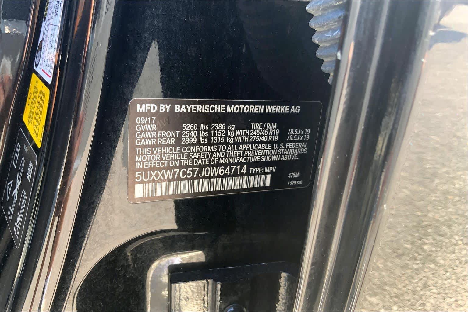 Used 2018 BMW X4 M40i w/ Driving Assistance Package AWD/4WD image 31