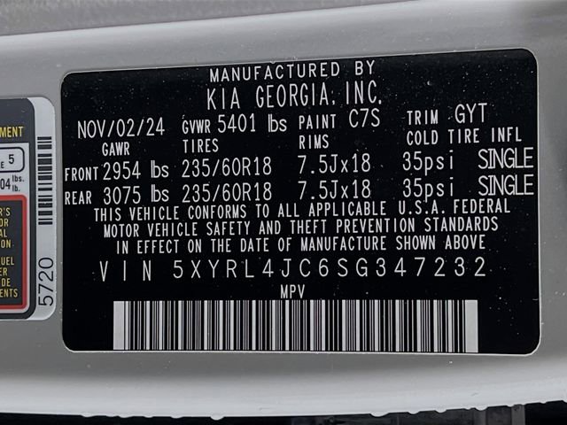 Used 2025 Kia Sorento S w/ Panoramic Sunroof Package FWD image 11
