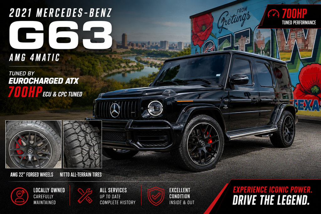 Used 2021 Mercedes-Benz G 63 AMG 4MATIC