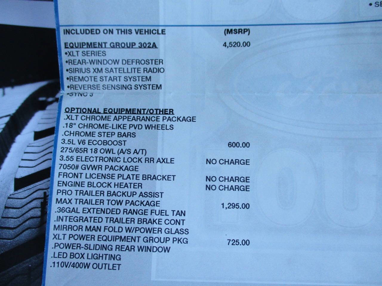 Used 2018 Ford F150 XLT w/ Equipment Group 302A Luxury image 35