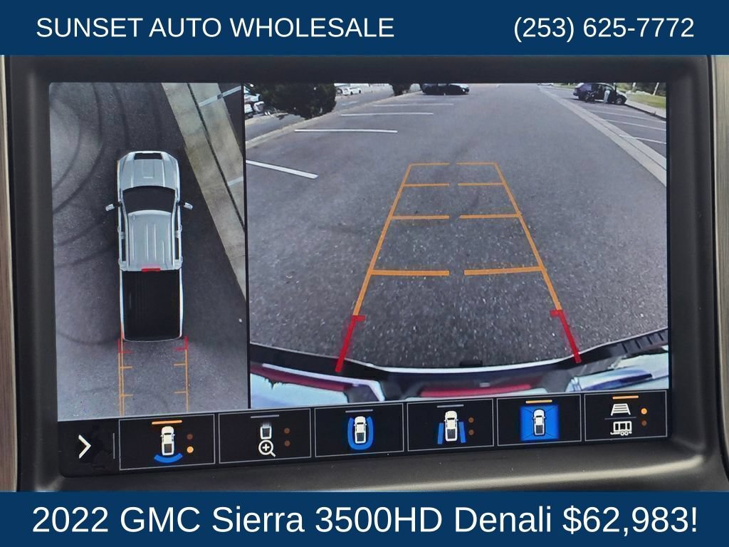 Used 2022 GMC Sierra 3500 Denali w/ Denali Ultimate Package AWD/4WD image 35