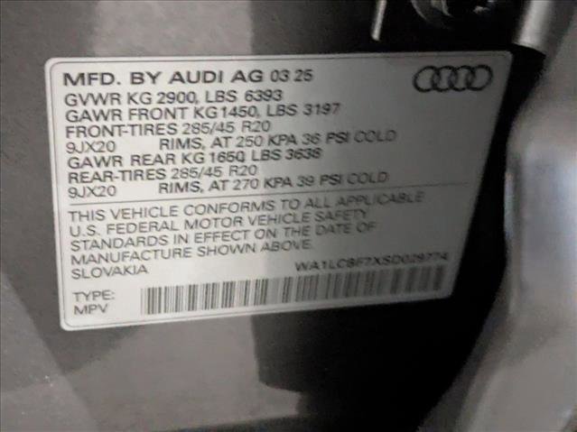 Certified 2025 Audi Q7 2.0T Premium Plus w/ Premium Plus Package image 25