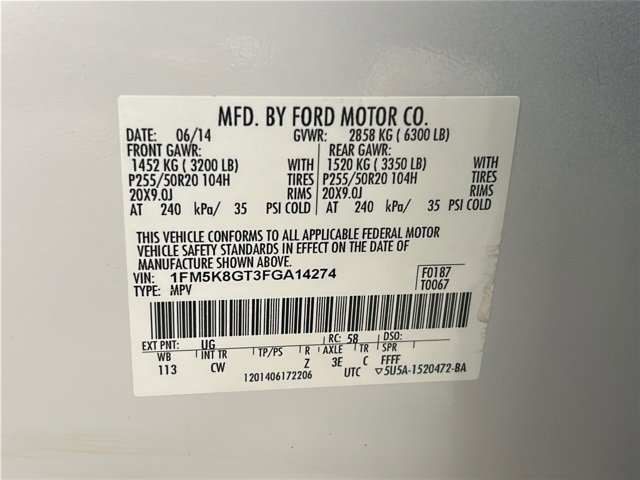 Used 2015 Ford Explorer Sport w/ Equipment Group 401A image 31