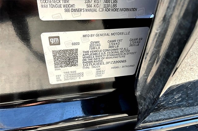 Used 2023 GMC Sierra 1500 AT4 w/ AT4 Preferred Package image 20