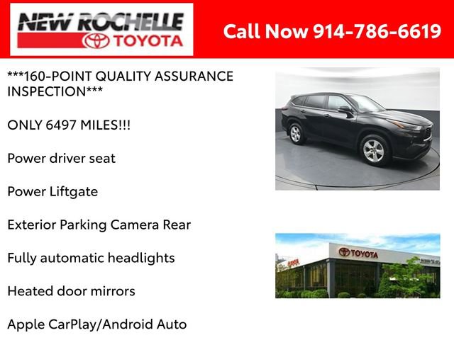 Certified 2025 Toyota Highlander LE image 6