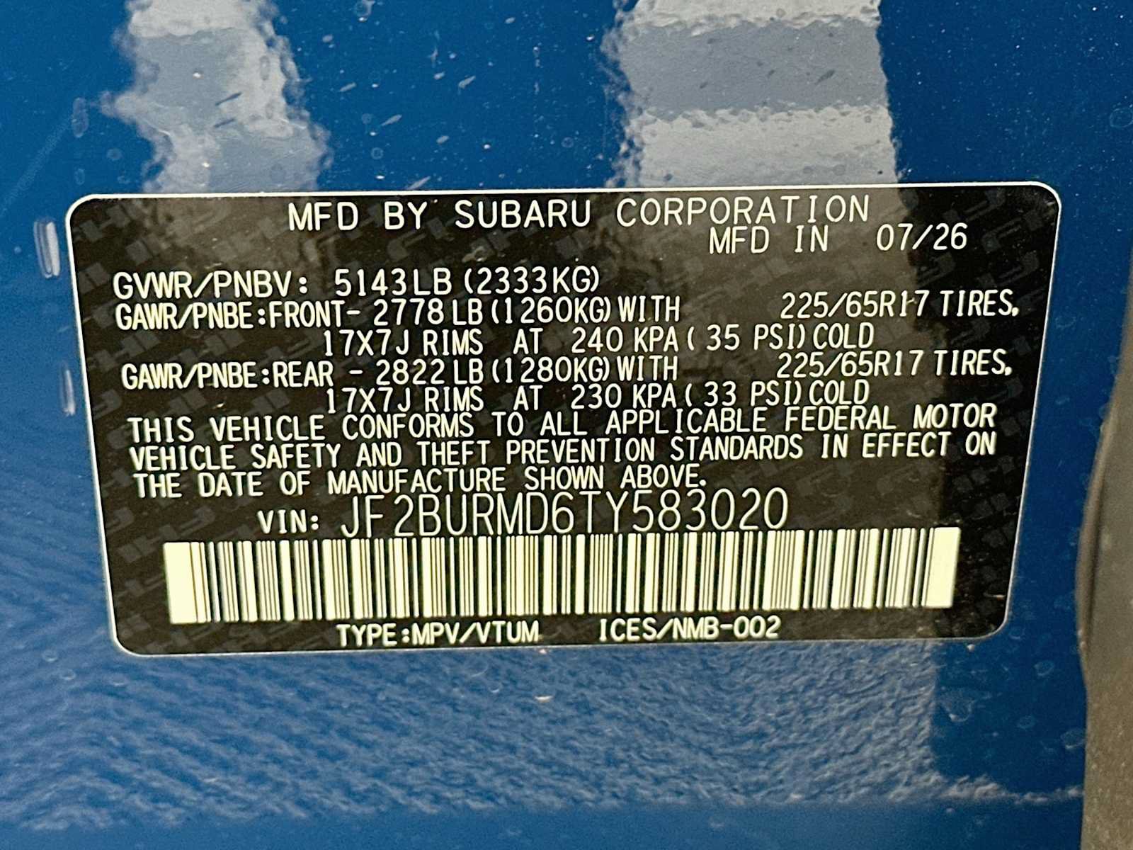New 2026 Subaru Outback Wilderness AWD/4WD image 31
