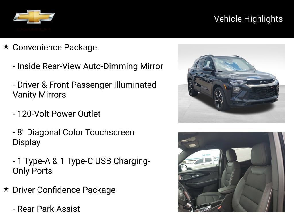 Certified 2023 Chevrolet TrailBlazer RS w/ Convenience Package FWD image 20