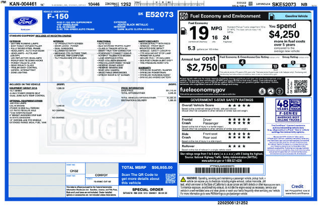 Used 2025 Ford F150 XLT w/ Equipment Group 301A Standard AWD/4WD image 26