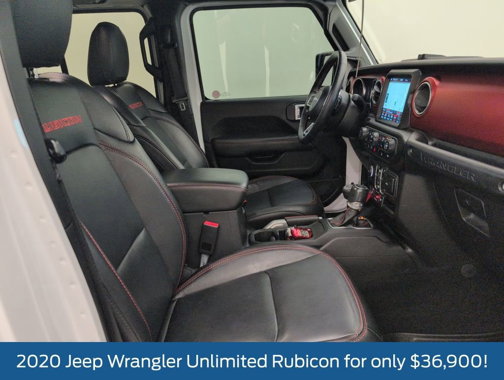 Used 2020 Jeep Wrangler Unlimited Rubicon w/ Uconnect 4C Nav & Sound Group image 14