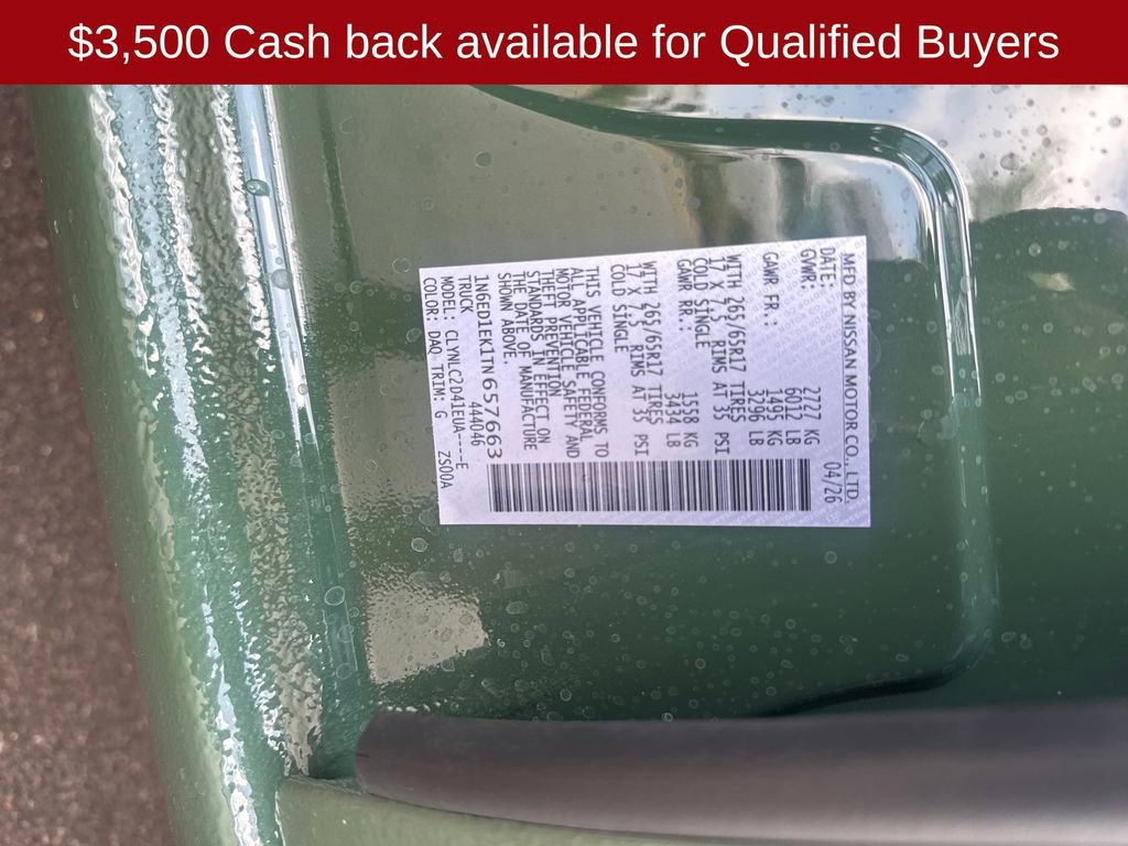 New 2026 Nissan Frontier SV w/ SV Convenience Package AWD/4WD image 32