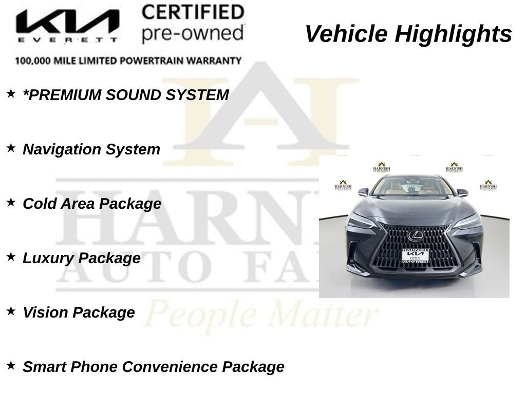 Used 2024 Lexus NX 350h AWD w/ Vision Package image 28
