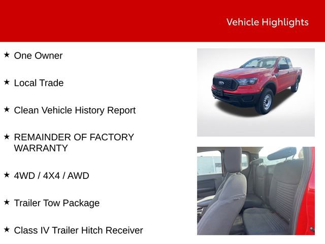 Used 2023 Ford Ranger XL w/ Equipment Group 101A High image 9