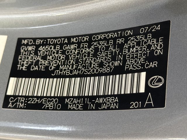 Certified 2025 Lexus UX 300h FWD w/ Accessory Package (Z1) image 28