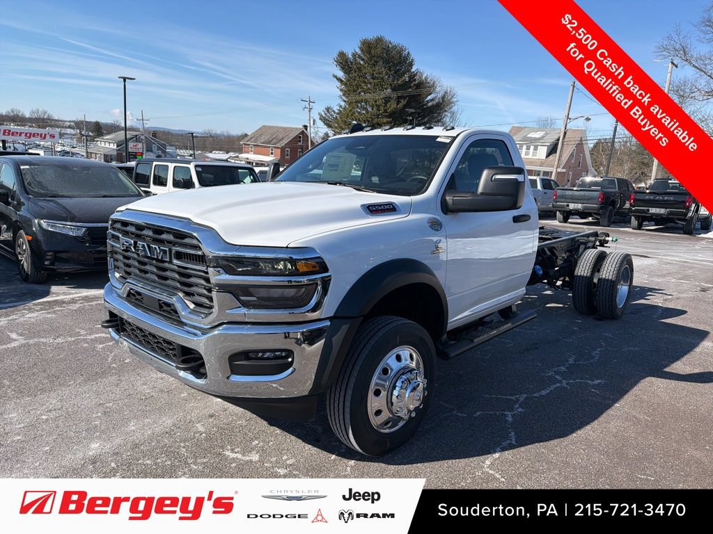 New 2026 RAM 5500 Tradesman w/ Chrome Appearance Group AWD/4WD image 1