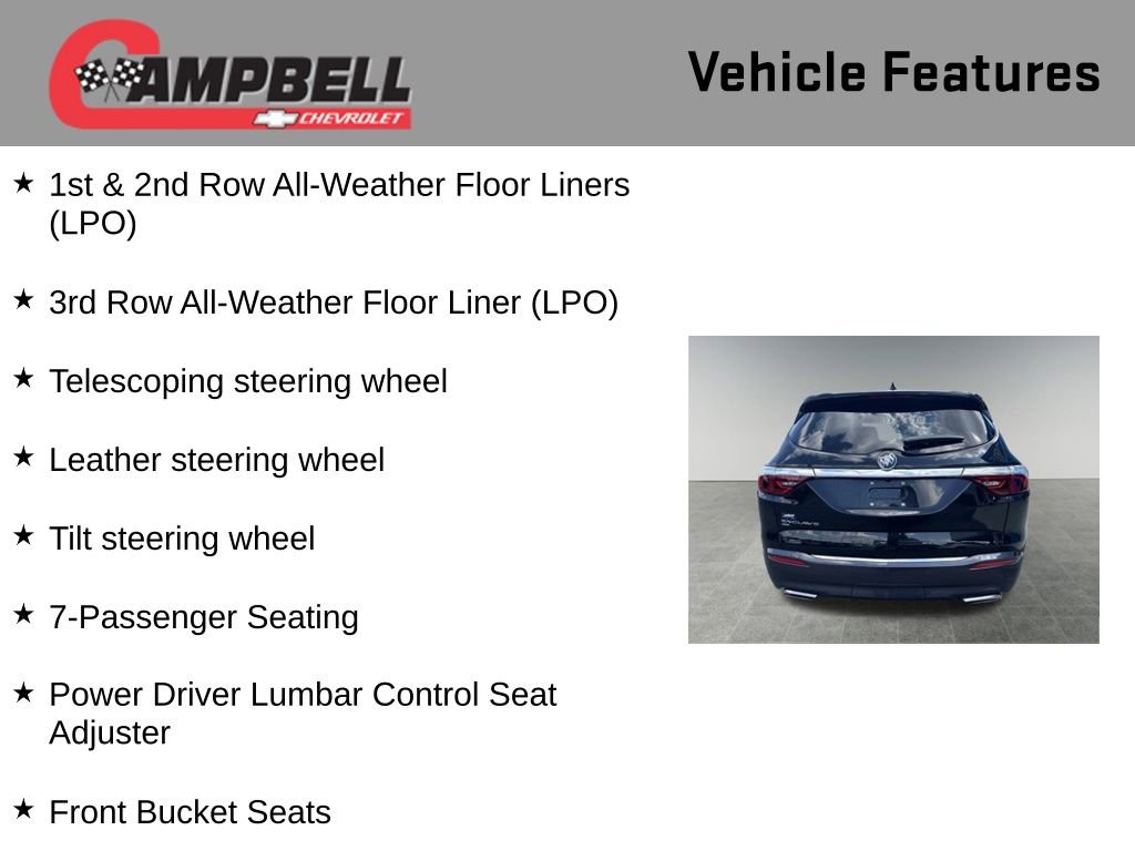 Used 2023 Buick Enclave Essence w/ LPO, Floor Liner Package image 21