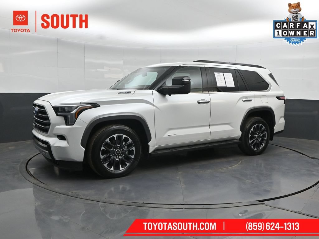 Used 2023 Toyota Sequoia Limited w/ Tow Technology Package AWD/4WD image 6