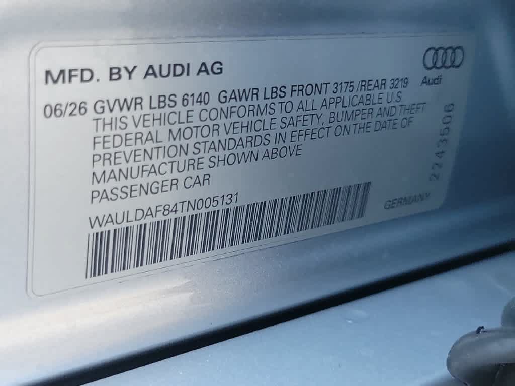 New 2026 Audi A8 L 3.0T AWD/4WD image 29
