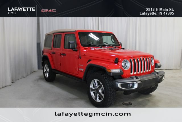 Used 2020 Jeep Wrangler Unlimited Sahara AWD/4WD image 1
