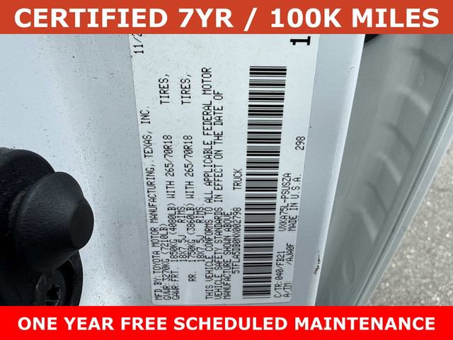 Used 2022 Toyota Tundra SR5 w/ SR5 Convenience Package AWD/4WD image 29