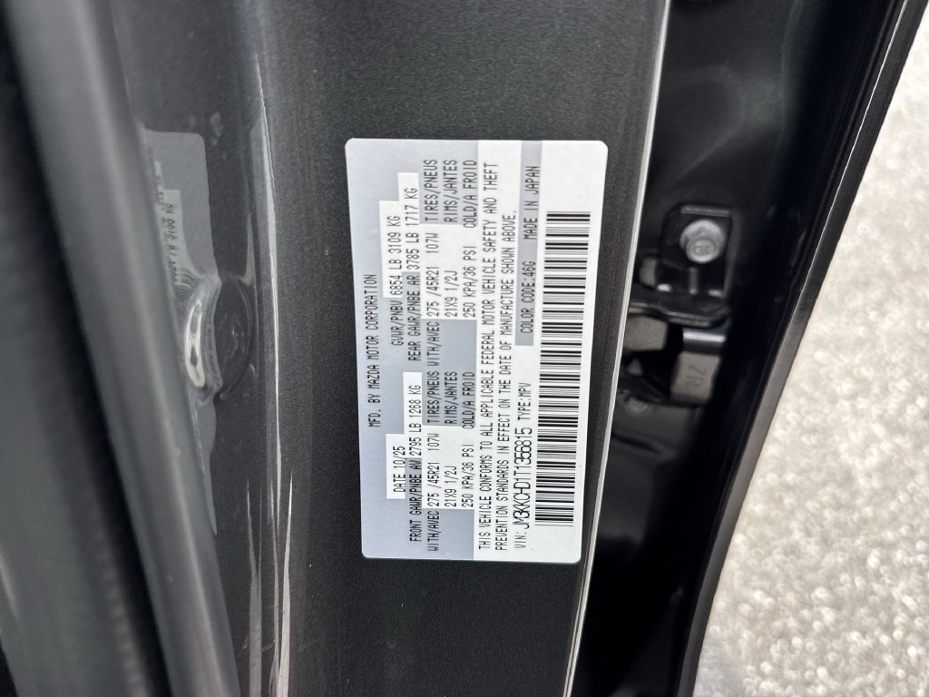 Certified 2026 MAZDA CX-90 3.3 Turbo w/ Premium Sport Pkg AWD/4WD image 61