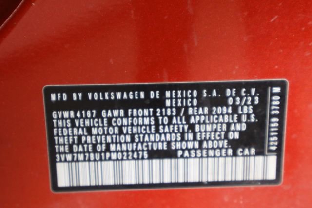 Used 2023 Volkswagen Jetta SE w/ Panoramic Sunroof Package image 31