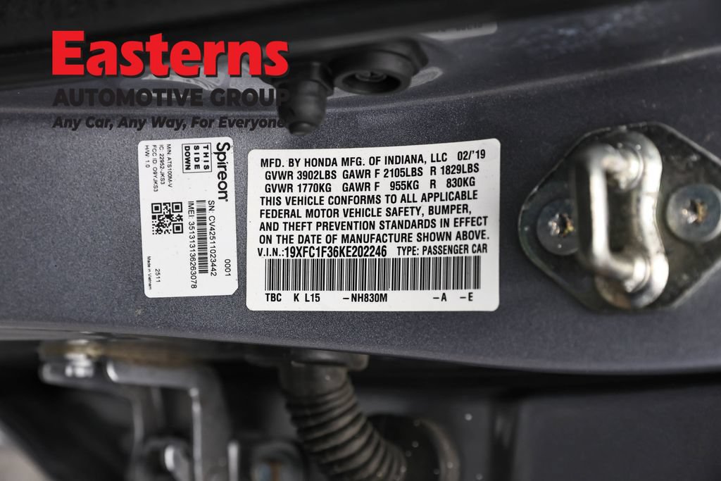 Used 2019 Honda Civic EX image 33