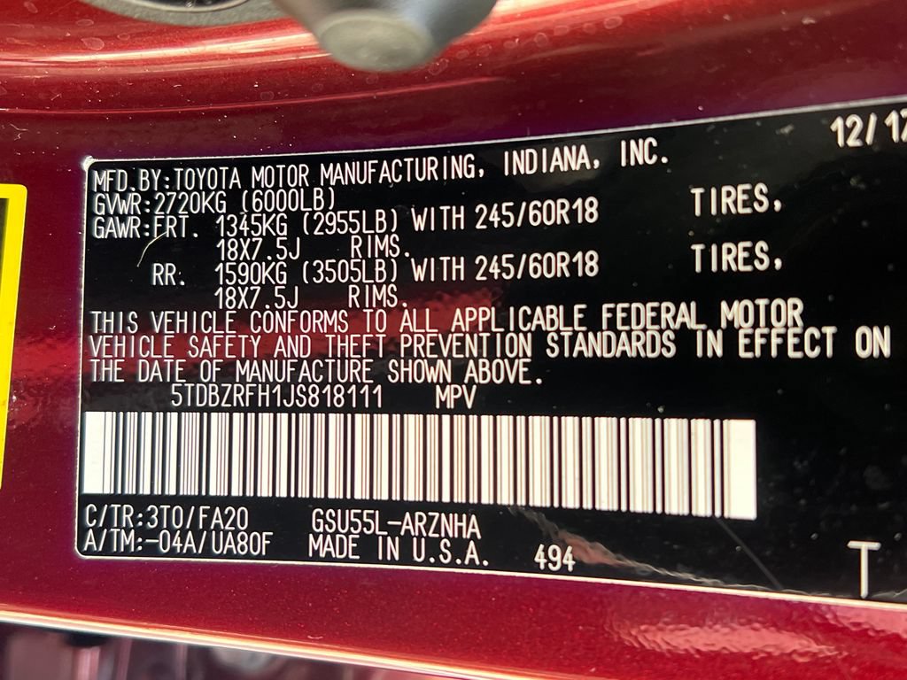 Used 2018 Toyota Highlander Plus AWD/4WD image 26