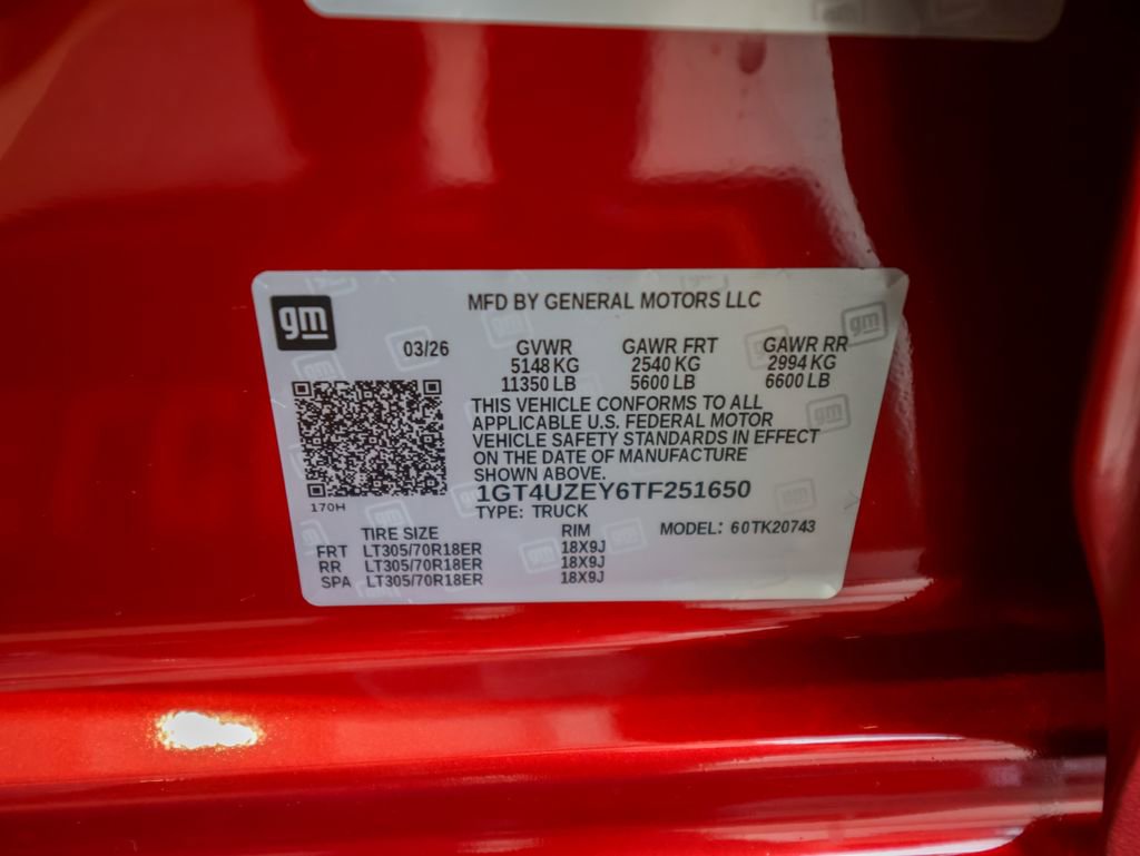 New 2026 GMC Sierra 2500 AT4X w/ LPO, Black Badging Package image 43